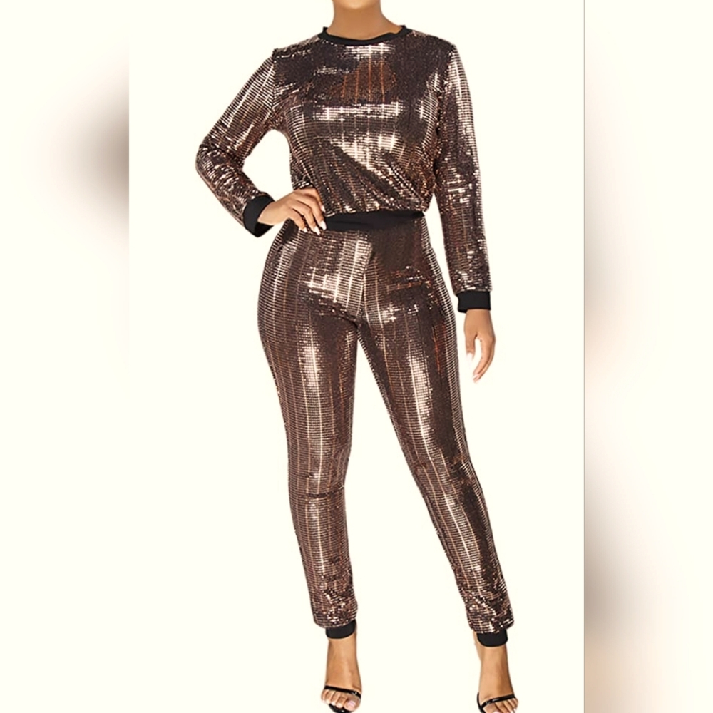 Shimmer 2 piece outfit size XL